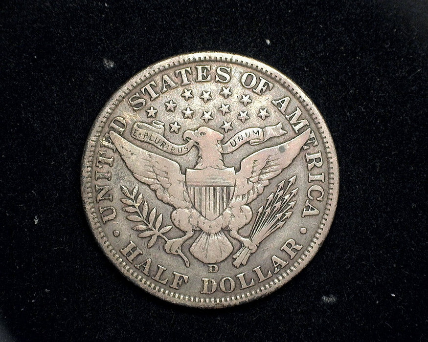1907 D Barber Half Dollar F - US Coin
