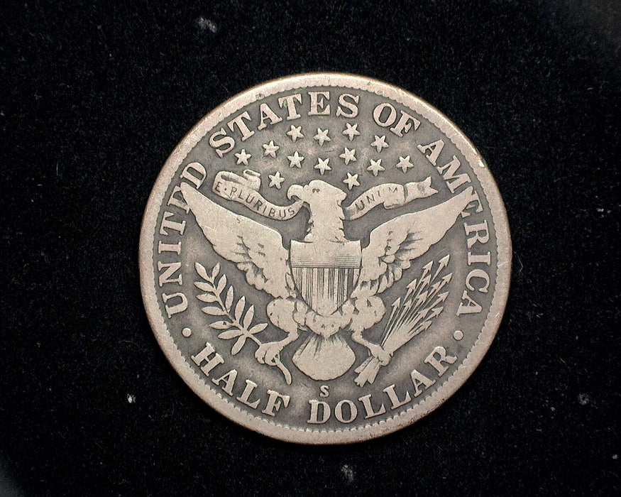 1912 S Barber Half Dollar VG+ - US Coin