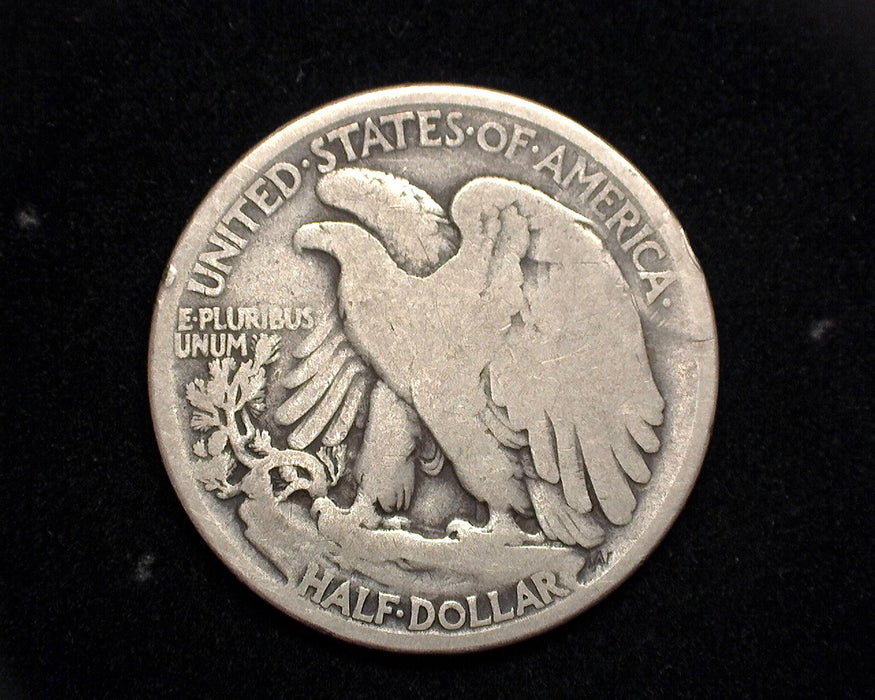 1916 Walking Liberty Half Dollar VG Slight damage - US Coin