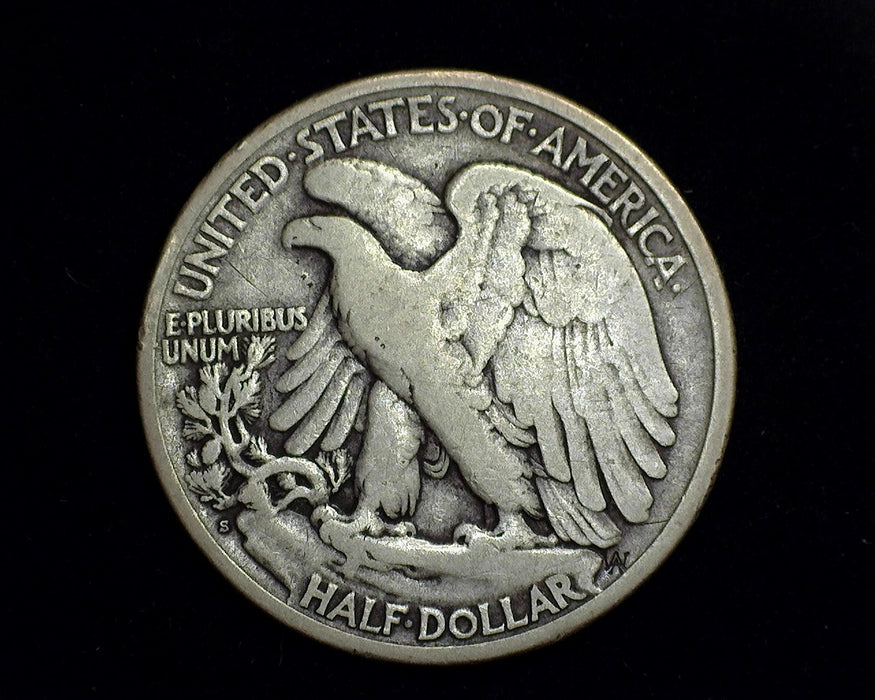 1919 S Walking Liberty Half Dollar F - US Coin