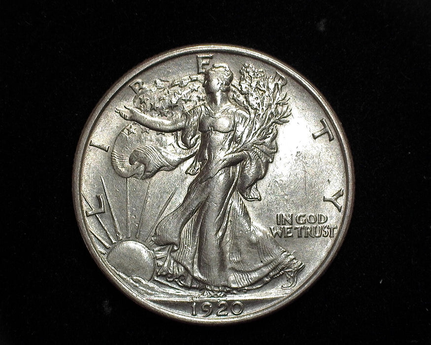 1920 Walking Liberty Half Dollar AU - US Coin