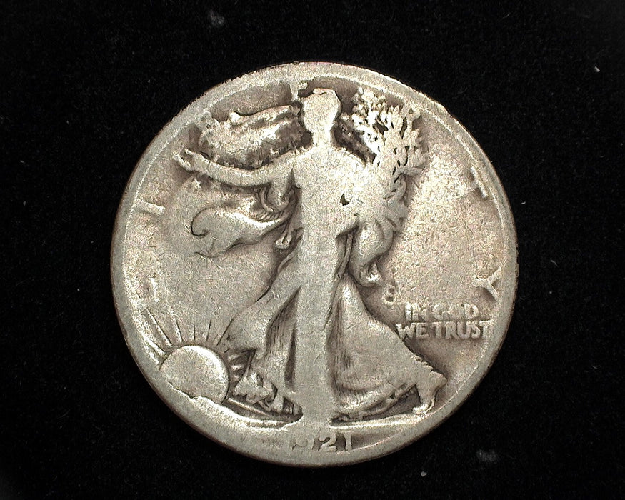 1921 S Walking Liberty Half Dollar G - US Coin