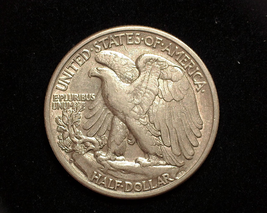 1938 D Walking Liberty Half Dollar XF - US Coin