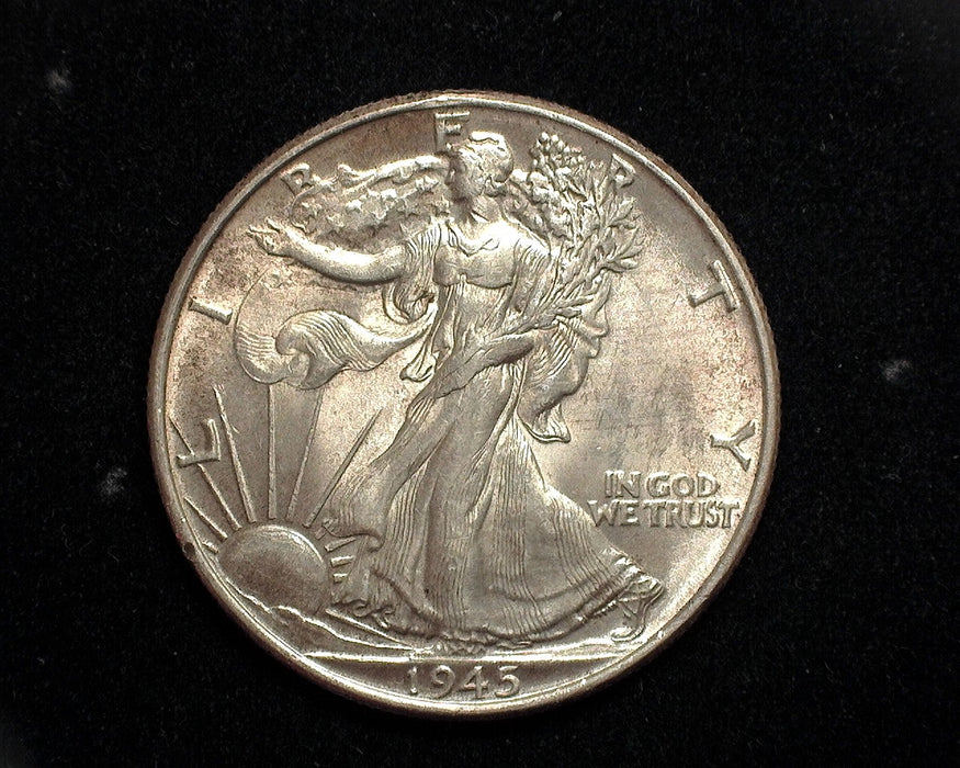 1945 Walking Liberty Half Dollar BU - US Coin