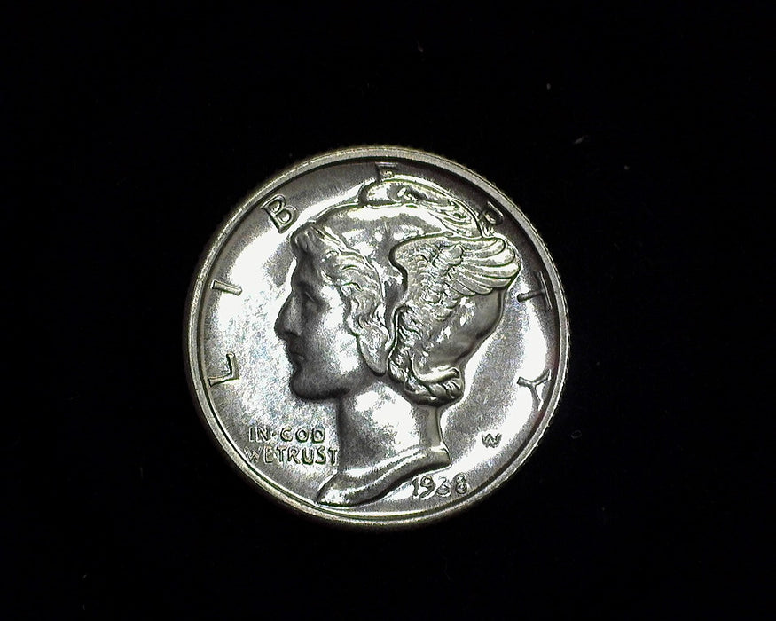 1938 Mercury Dime Proof Gem! - US Coin