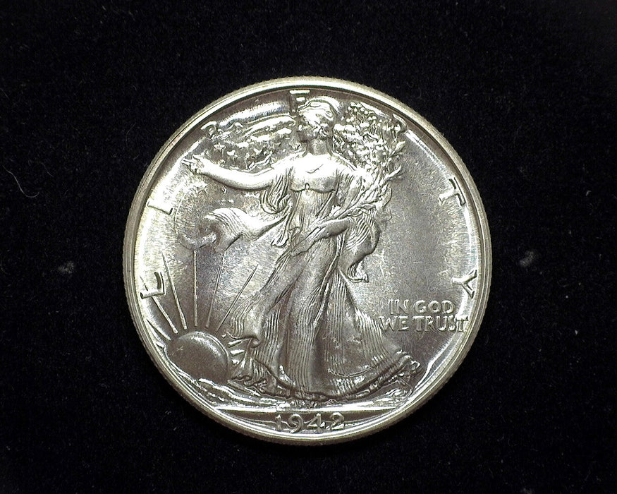 1942 Walking Liberty Half Dollar Proof Gem! - US Coin