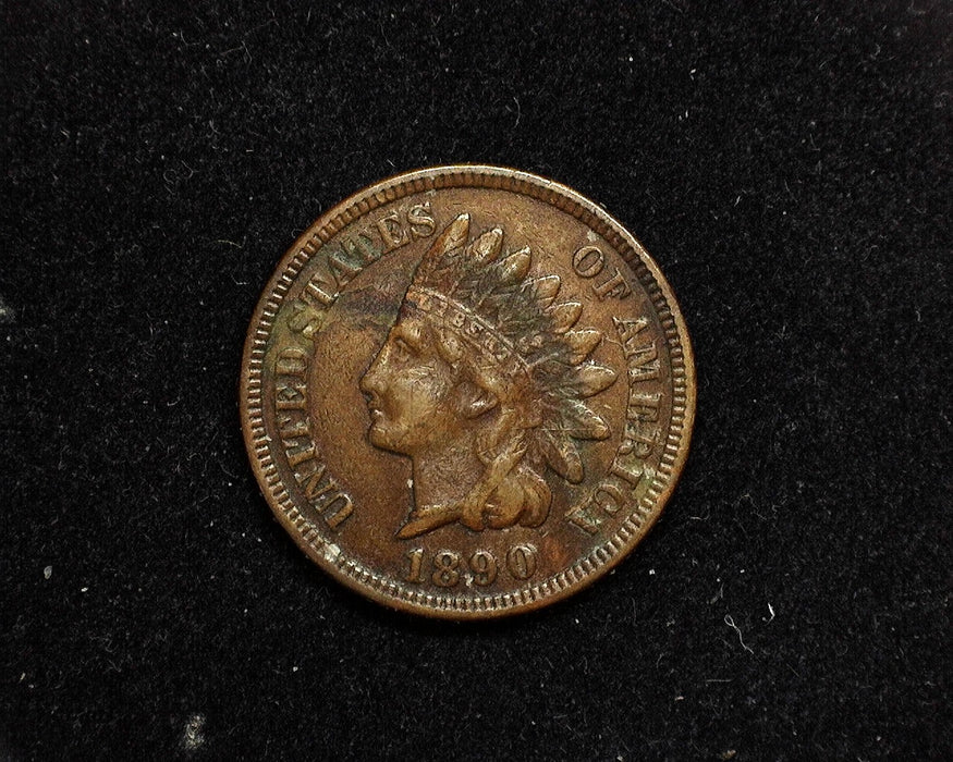 1890 Indian Head Cent VF - US Coin