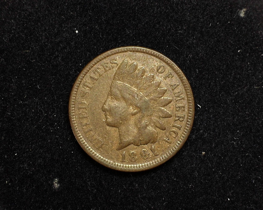 1891 Indian Head Cent F - US Coin