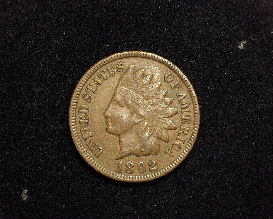 1892 Indian Head Cent XF - US Coin