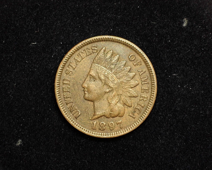 1897 Indian Head Cent VF/XF - US Coin