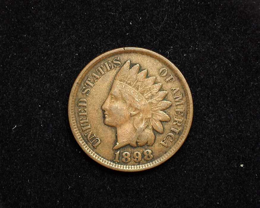 1898 Indian Head Cent VF - US Coin