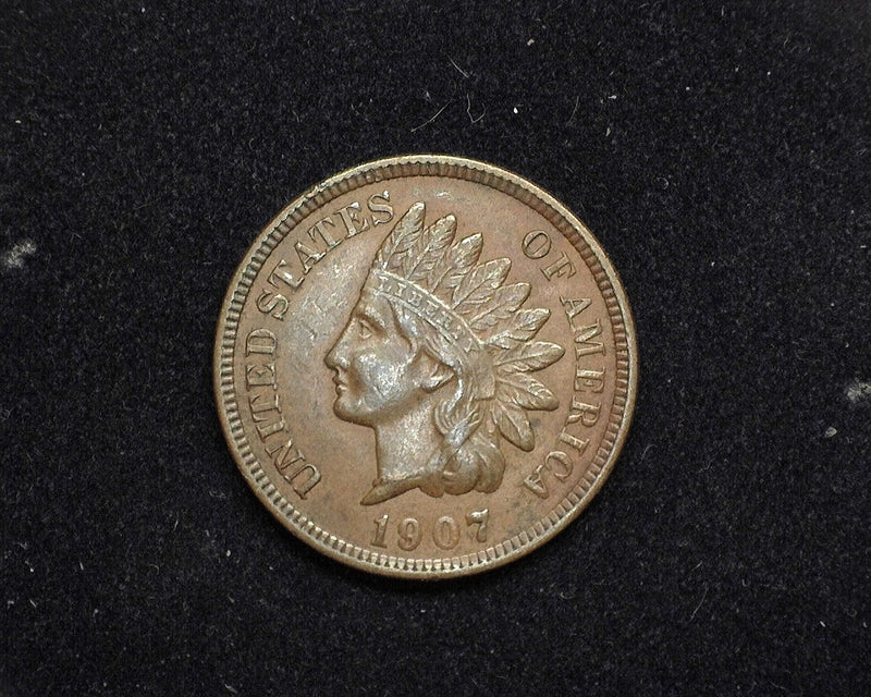 1907 Indian Head Cent VF/XF - US Coin