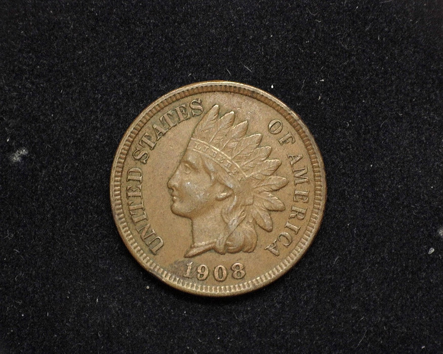 1908 Indian Head Cent XF - US Coin