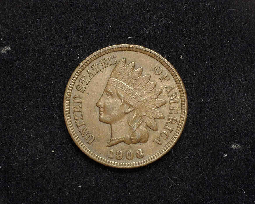 1908 Indian Head Cent XF - US Coin