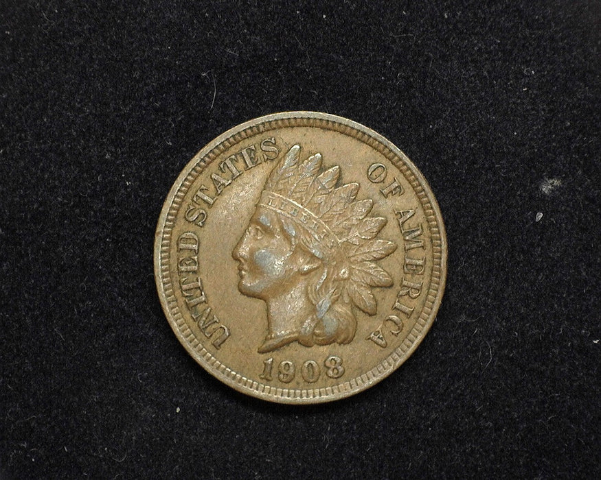 1908 Indian Head Cent XF - US Coin