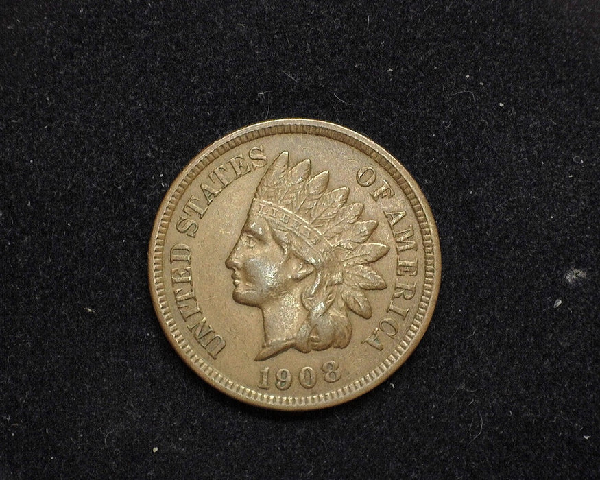 1908 Indian Head Cent VF/XF - US Coin