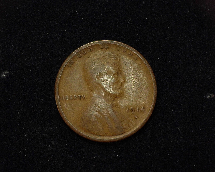 1914 S Lincoln Wheat Cent G - US Coin