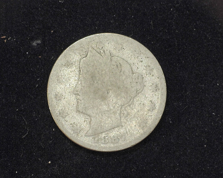 1887 Liberty Head Nickel AG - US Coin