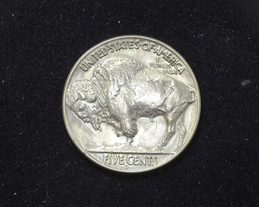 1937 D  Buffalo Nickel AU Three Leg - US Coin