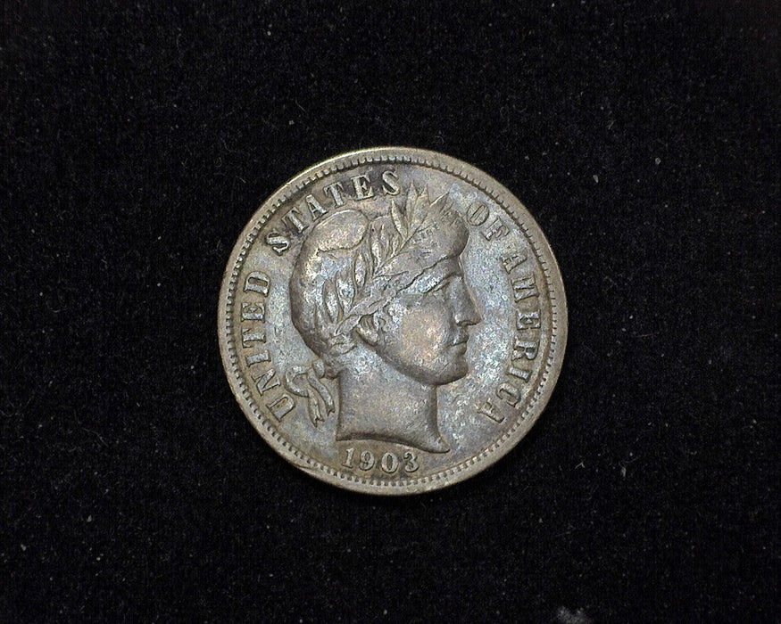 1903 Barber Dime VF - US Coin