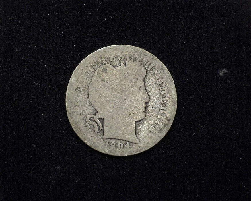 1904 S Barber Dime AG - US Coin