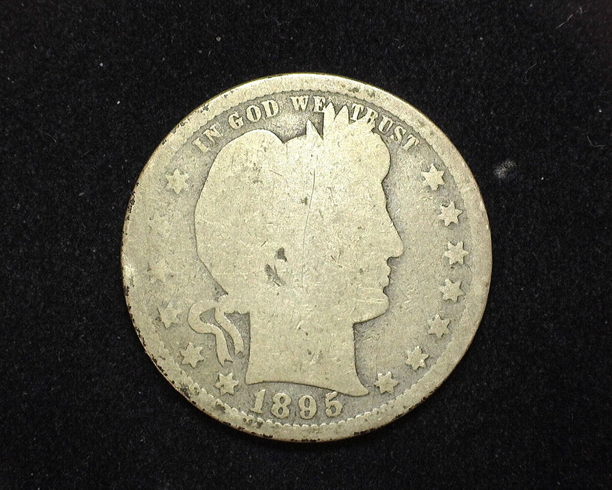 1895 S Barber Quarter AG/G - US Coin