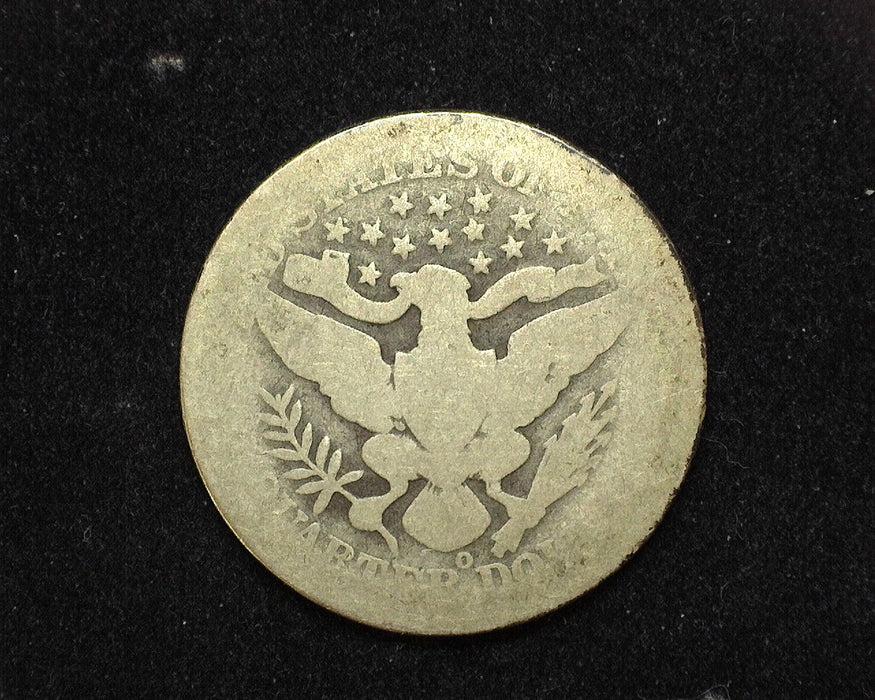 1896 O Barber Quarter AG - US Coin