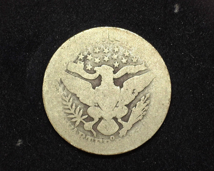 1904 O Barber Quarter AG - US Coin