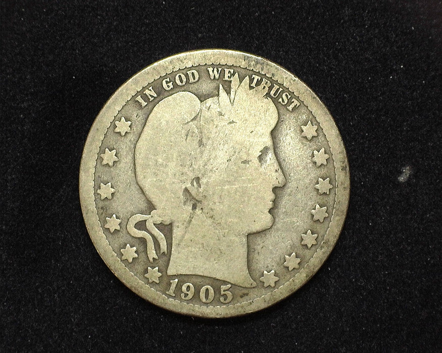 1905 O Barber Quarter G - US Coin