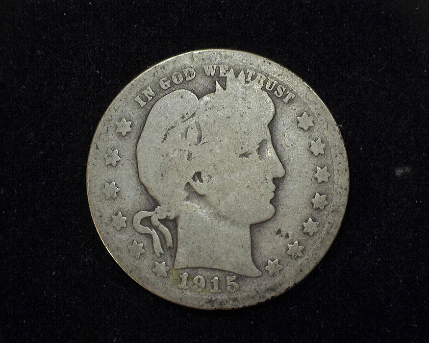 1915 S Barber Quarter AG - US Coin
