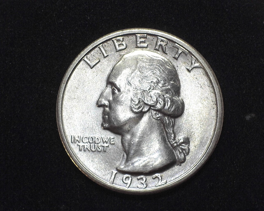 1932 S Washington Quarter BU - US Coin