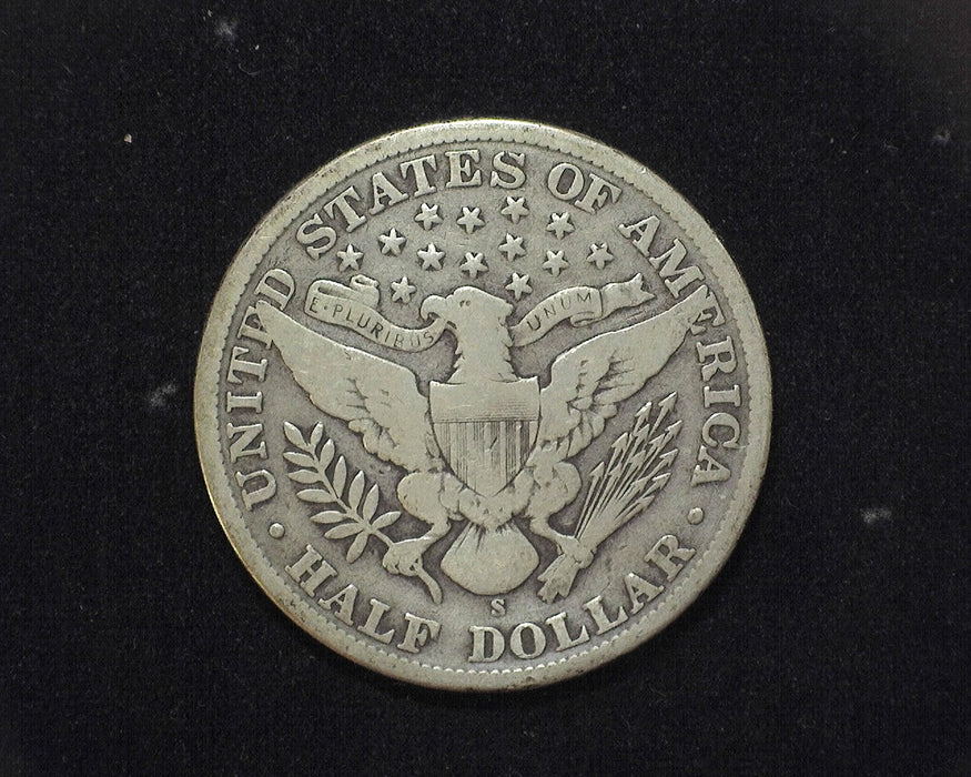 1909 S Barber Half Dollar F - US Coin