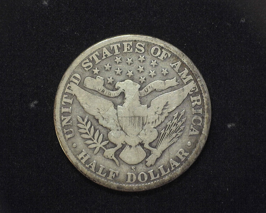 1912 S Barber Half Dollar VG - US Coin
