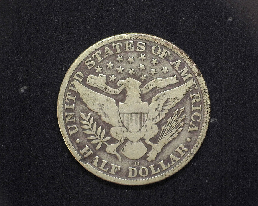 1915 D Barber Half Dollar VG/F - US Coin