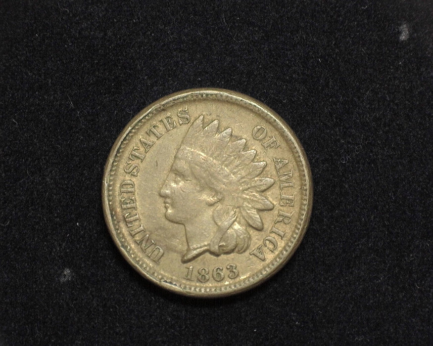 1863  Indian Head Penny/Cent VF - US Coin