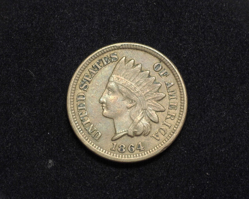 1864 Indian Head Penny/Cent Vf/Xf Copper Nickel - US Coin