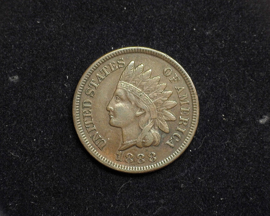 1888 Indian Head Penny/Cent Vf/Xf - US Coin