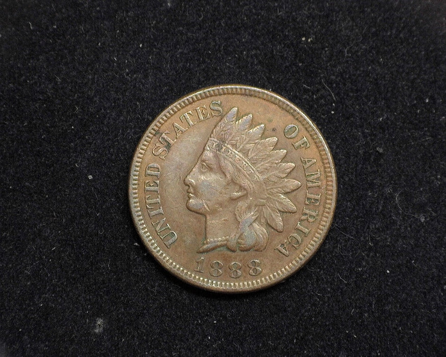 1888 Indian Head Penny/Cent Vf/Xf - US Coin