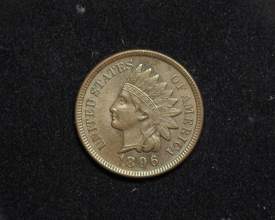 1896 Indian Head Penny/Cent AU - US Coin