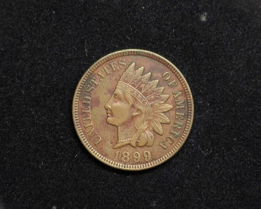 1899 Indian Head Penny/Cent XF Corrosion - US Coin