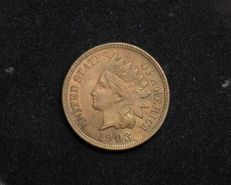 1903 Indian Head Penny/Cent BU MS-63 - US Coin