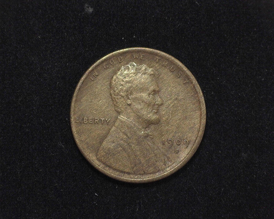 1909 S Lincoln Wheat Penny/Cent VF/XF - US Coin