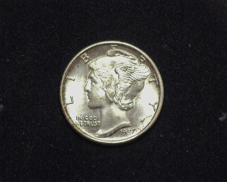 1937 S Mercury Dime BU Choice - US Coin
