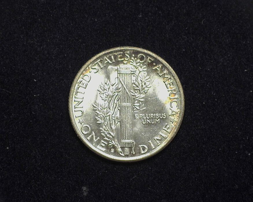 1945 S Micro S Mercury Dime BU Choice - US Coin