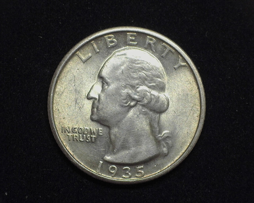 1935 S Washington Quarter BU - US Coin