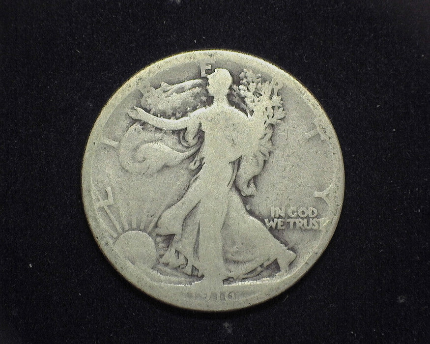 1916 Liberty Walking Half Dollar G - US Coin
