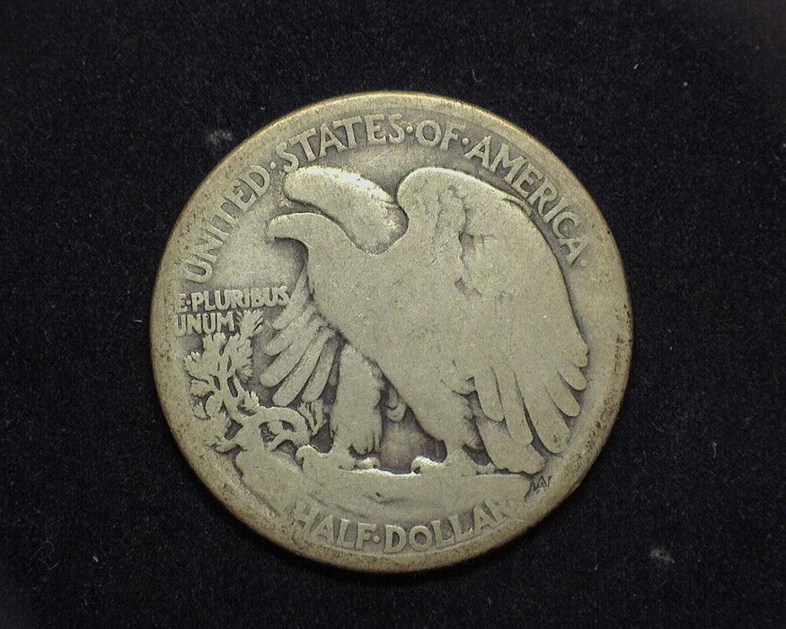 1916 D Liberty Walking Half Dollar G Obverse - US Coin