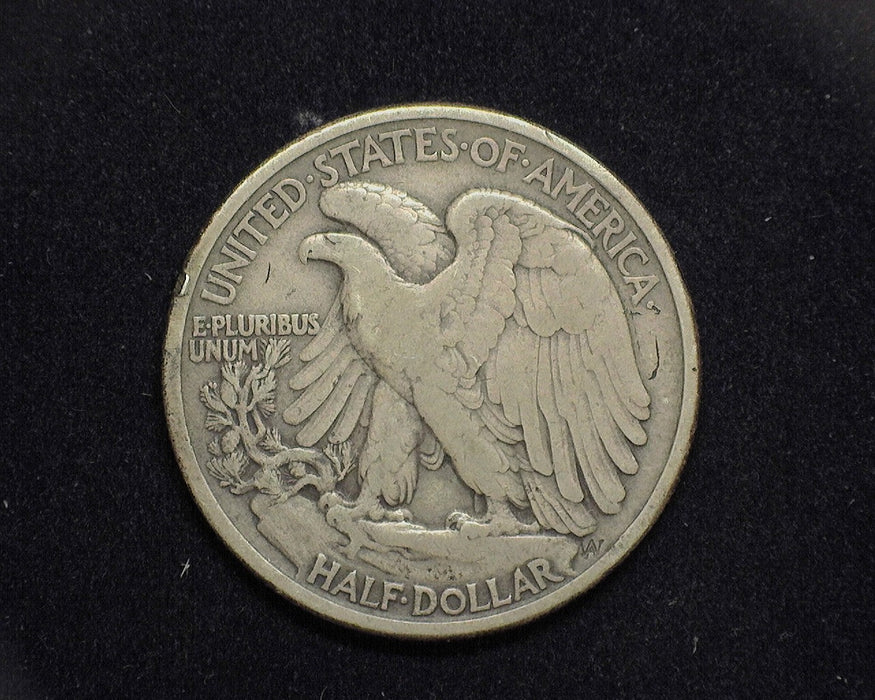 1917 D Liberty Walking Half Dollar F Obverse - US Coin