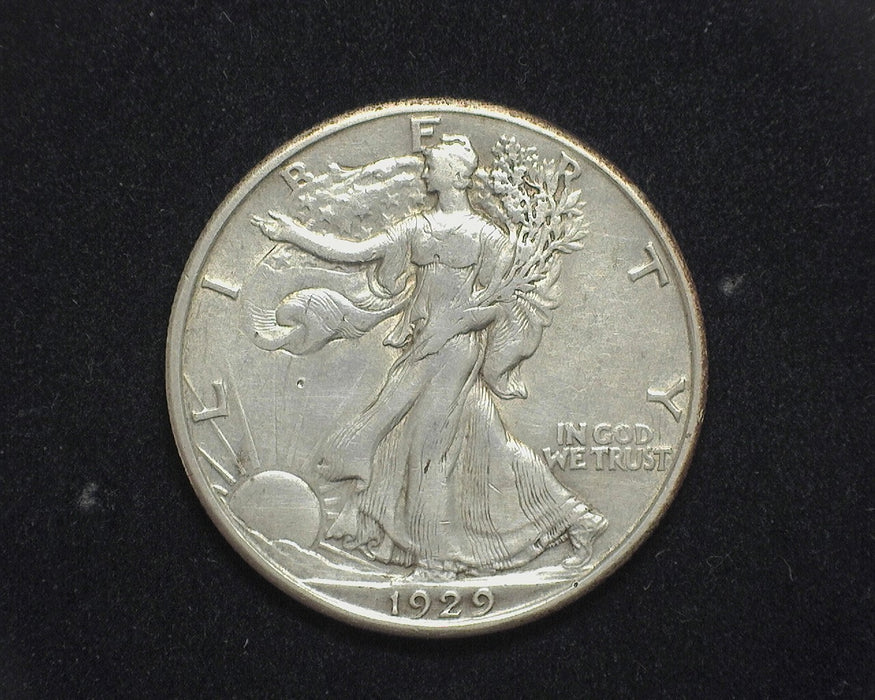 1929 D Liberty Walking Half Dollar VF - US Coin