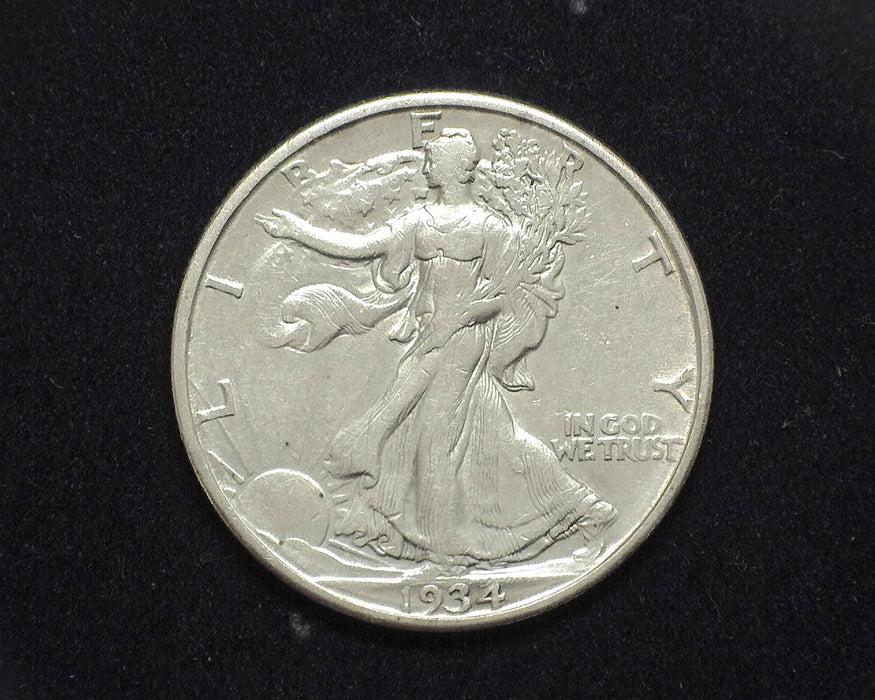 1934 D Liberty Walking Half Dollar XF - US Coin